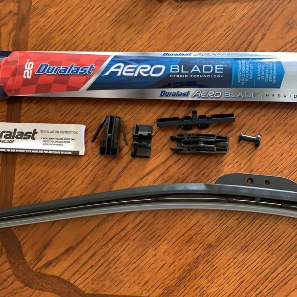 Duralast Aero windshield blade hybrid technology nwt DLA-26” - Picture 3 of 11